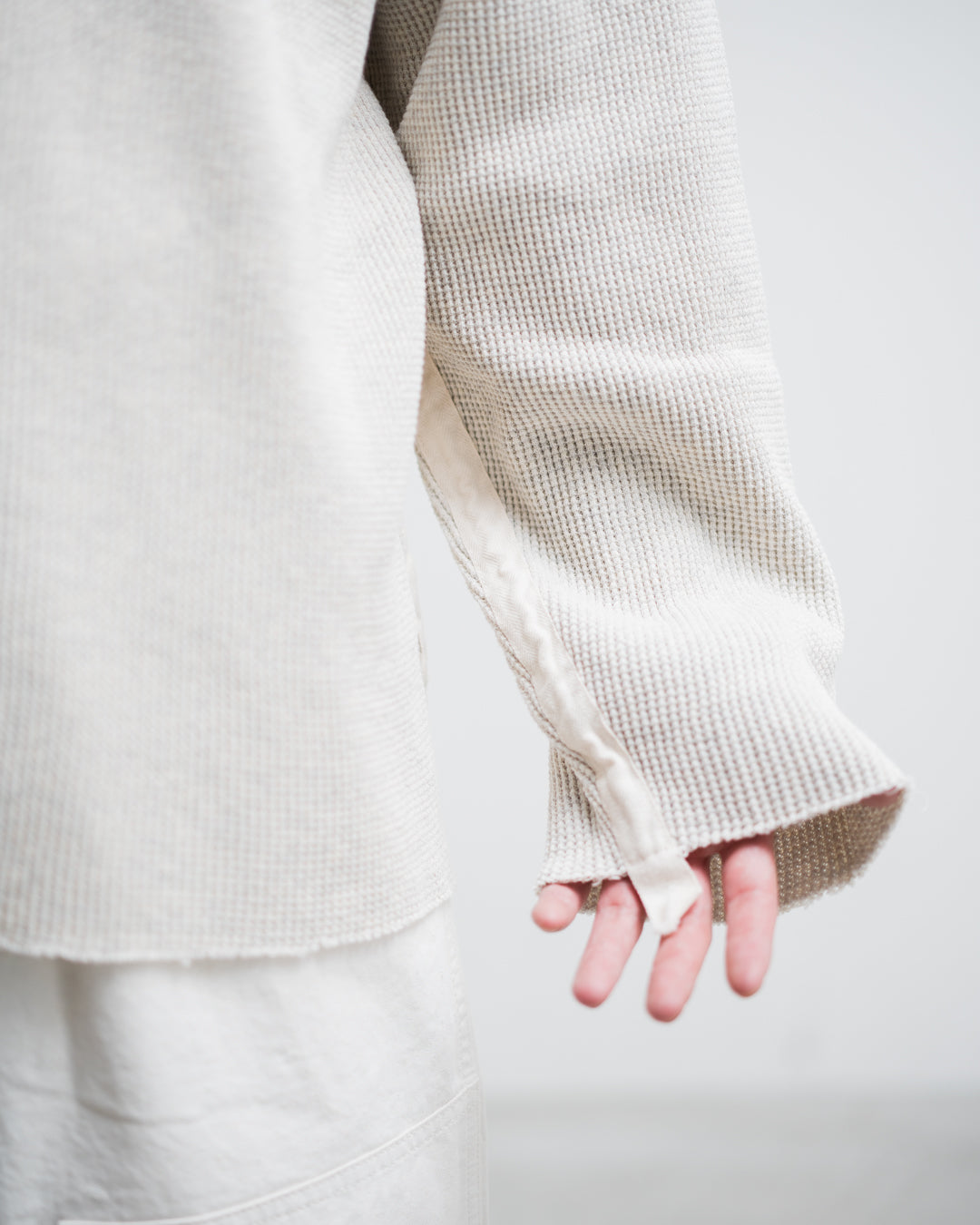 Name. WAFFLE TAPED LOOSE SLEEVE TEE