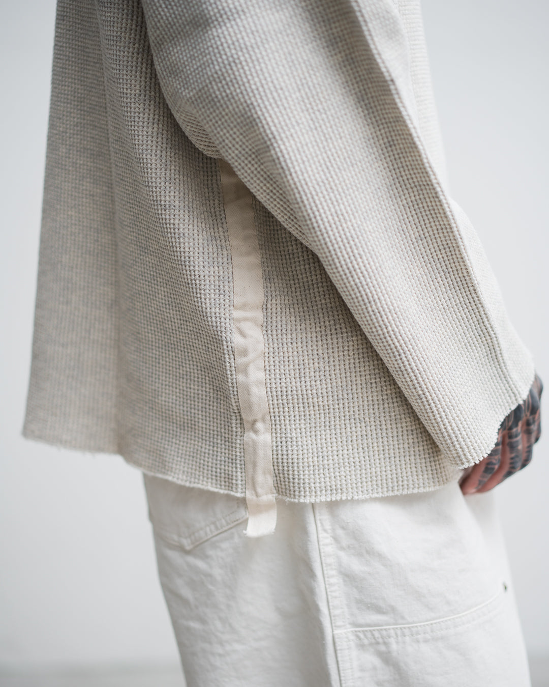 Name. WAFFLE TAPED LOOSE SLEEVE TEE