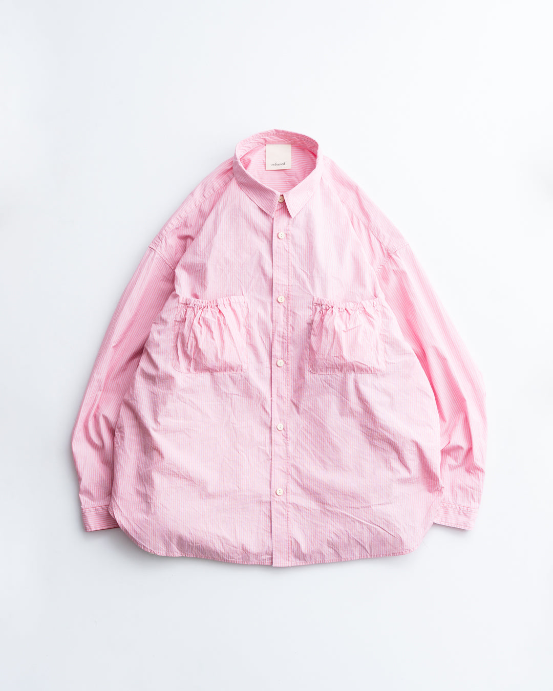 通販] refomed(リフォメッド) WRIST PATCH WIDE SHIRT 