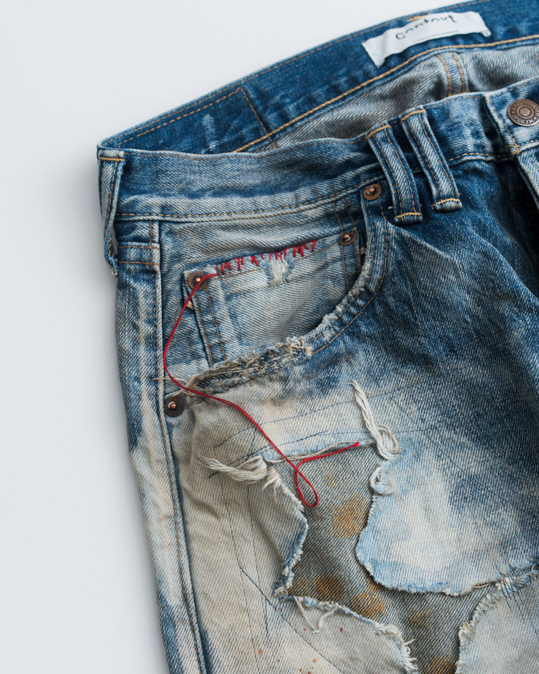 ANACHRONORM HARD REMAKED REGULAR TAPERED 5P PANTS