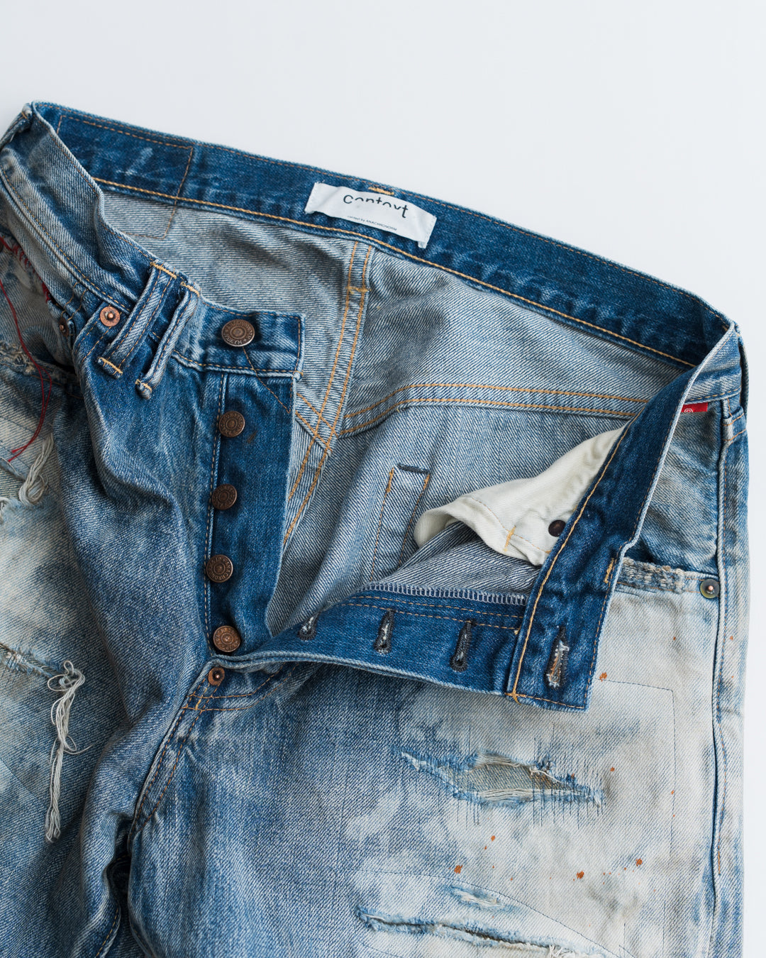 ANACHRONORM HARD REMAKED REGULAR TAPERED 5P PANTS