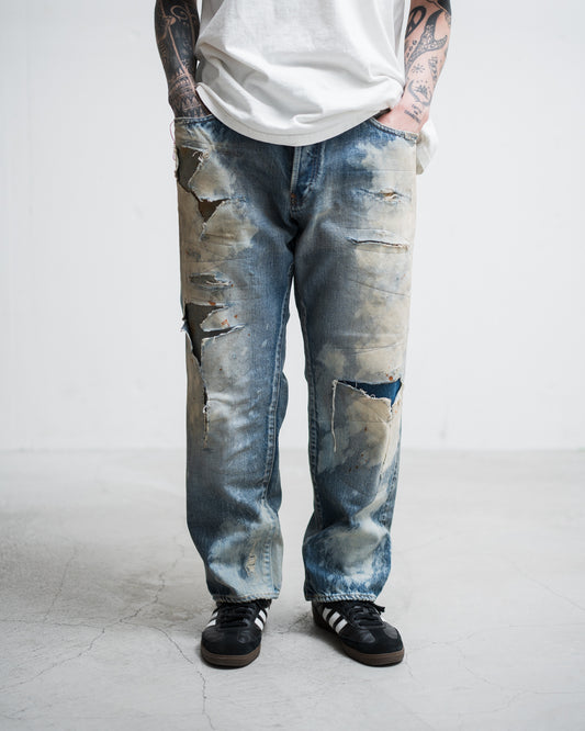 ANACHRONORM HARD REMAKED REGULAR TAPERED 5P PANTS