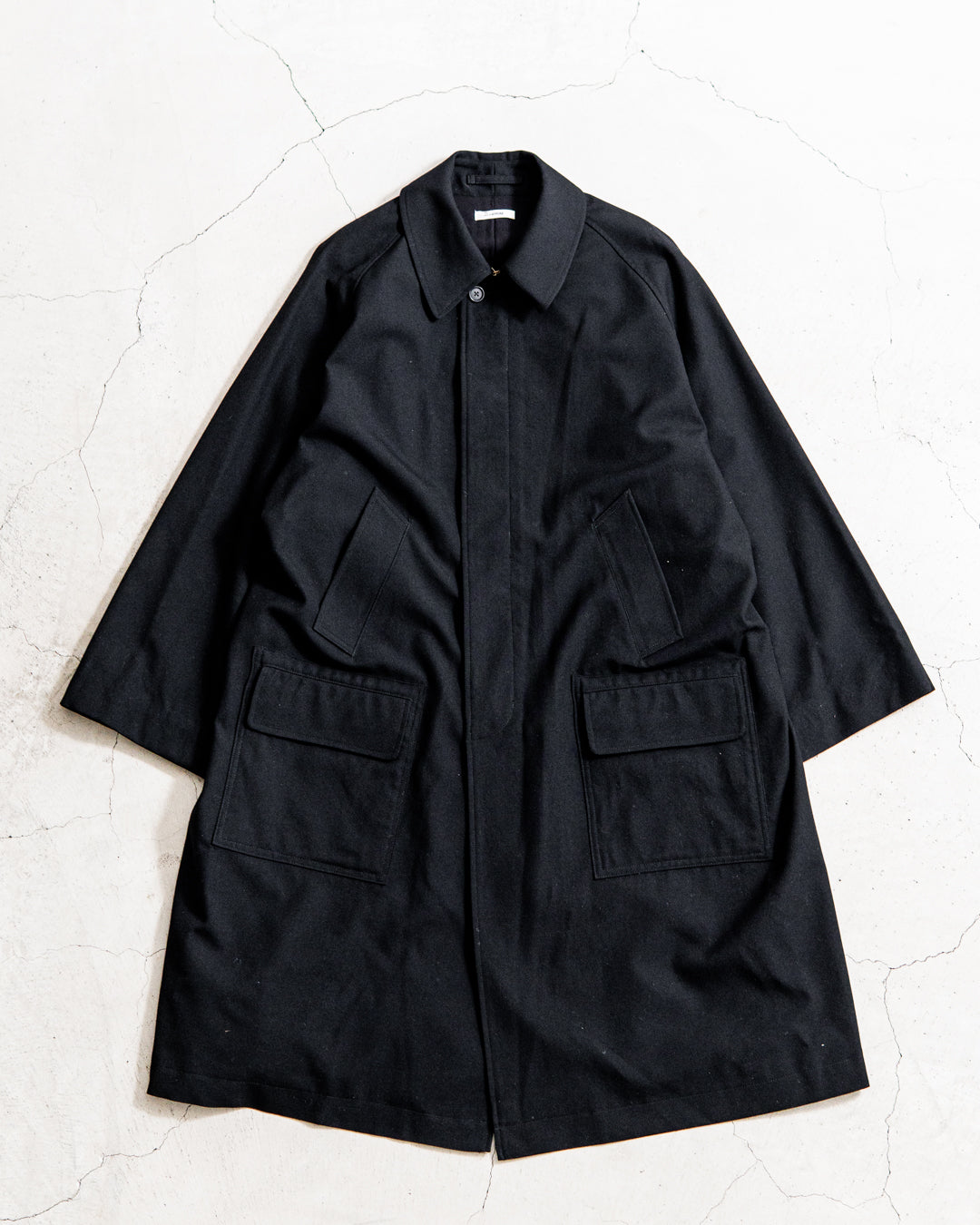 INTERIM HYPER BIG HUNTING OVER COAT - MILITARY WOOL SERGE