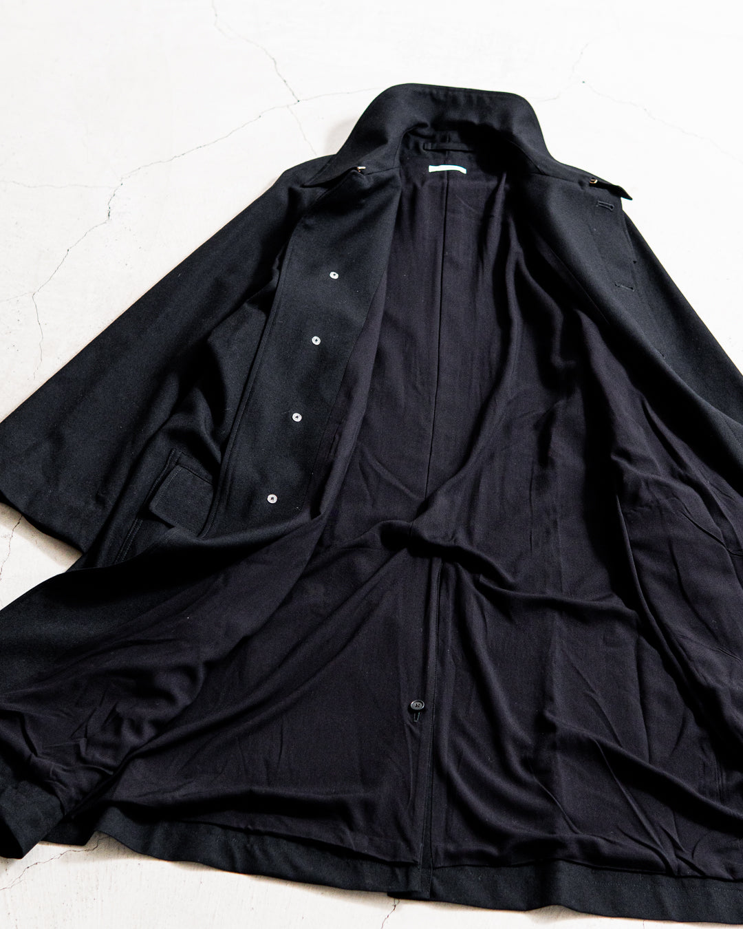 INTERIM HYPER BIG HUNTING OVER COAT - MILITARY WOOL SERGE