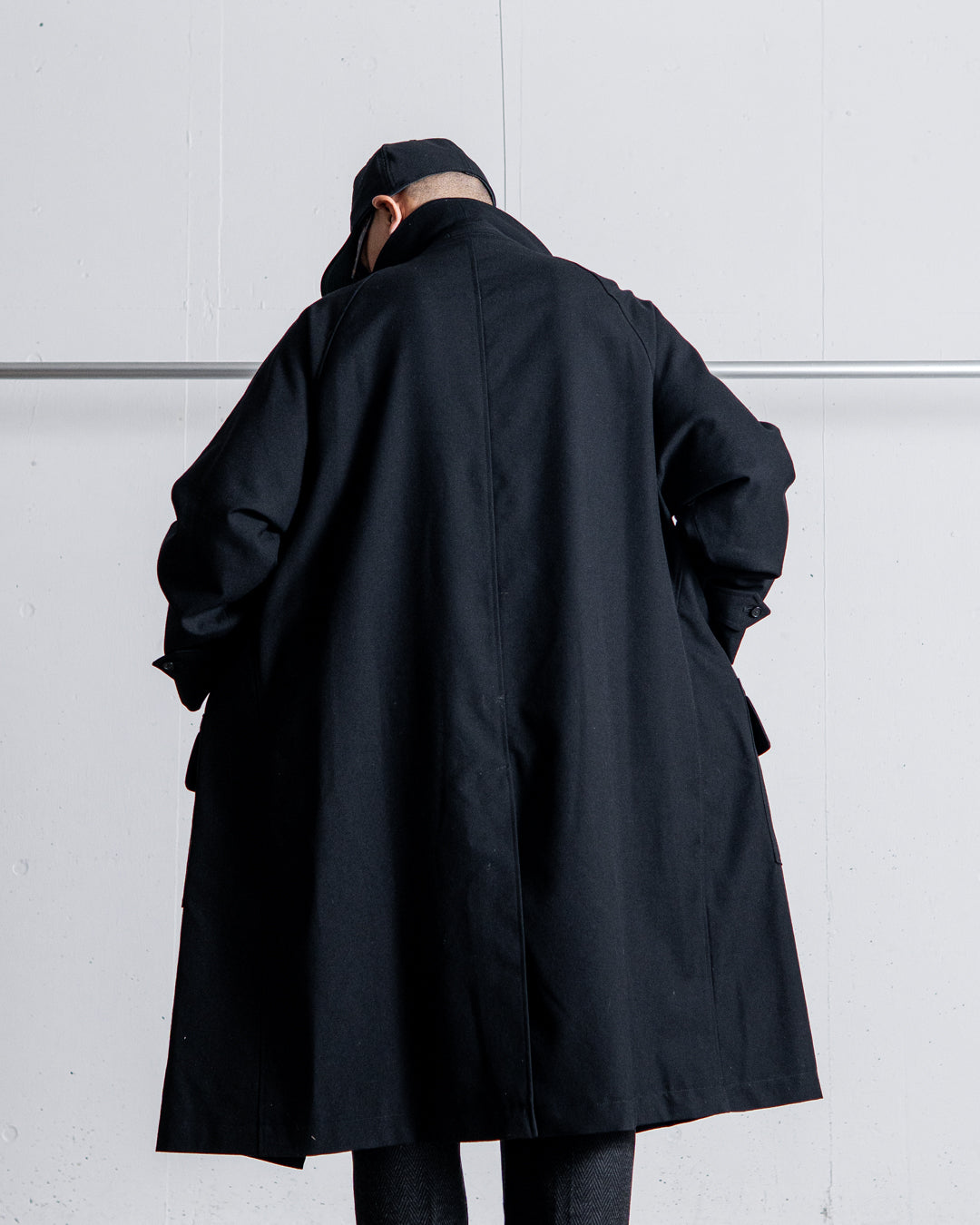 INTERIM HYPER BIG HUNTING OVER COAT - MILITARY WOOL SERGE