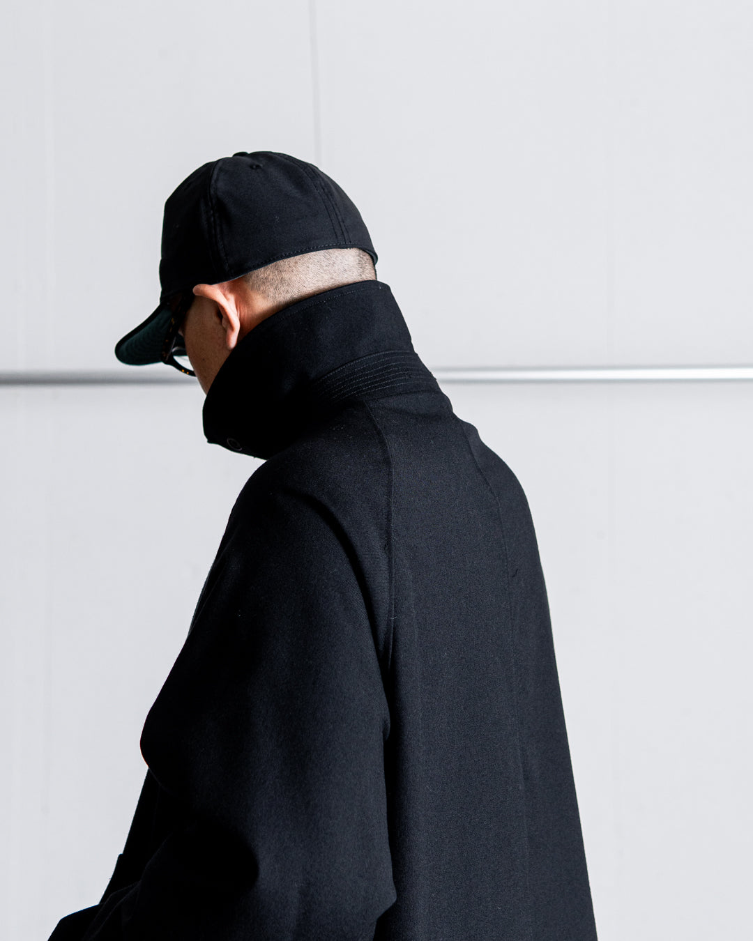 INTERIM HYPER BIG HUNTING OVER COAT - MILITARY WOOL SERGE