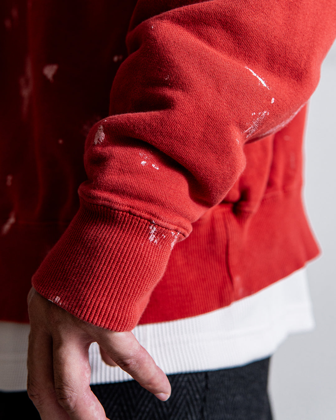 INTERIM VINTAGE FADE BOTH V-GAZETTE SWEAT SHIRT