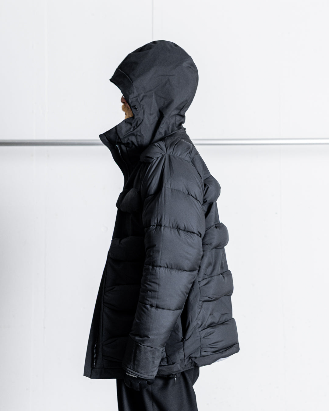 【limited】HUNTING WORLD CRAFTED BY DESCENTE.LAB ALTERNATELY WAVE DOWN HOODED JACKET