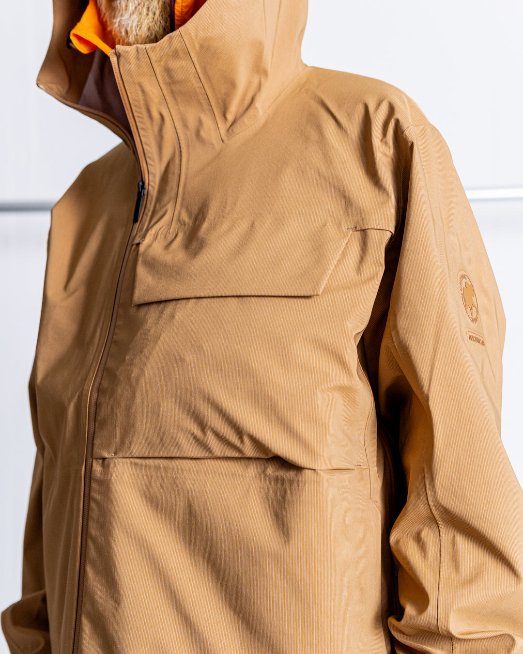 【limited】HUNTING WORLD CRAFTED BY DESCENTE.LAB HARD SHELL ASYMMETRY FIELD JACKET