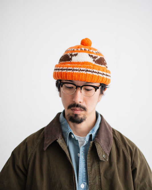 SOLARIS & CO. CANADIAN KNIT CAP SNOWMAN