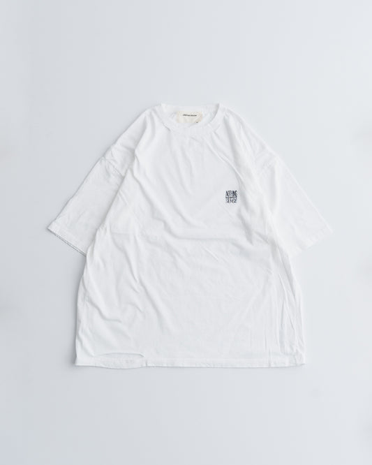 ANACHRONORM EMBROIDERY DAMAGED S/S T-S