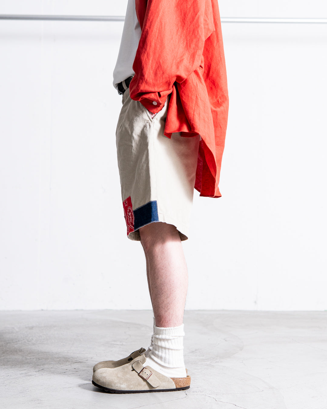 BOWWOW BANDANA REMADE CHINO SHORTS