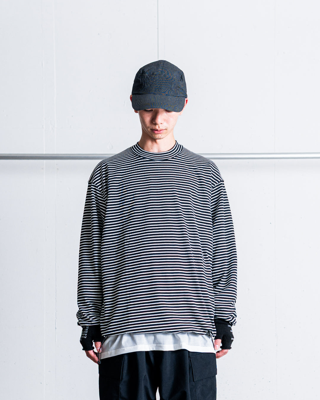 ES.1 Border LS T-Shirt