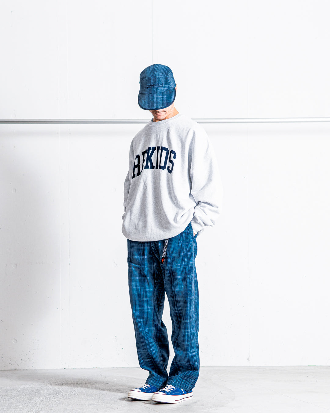 【Japan limited】Gramicci O.G DENIM PLAID PANT