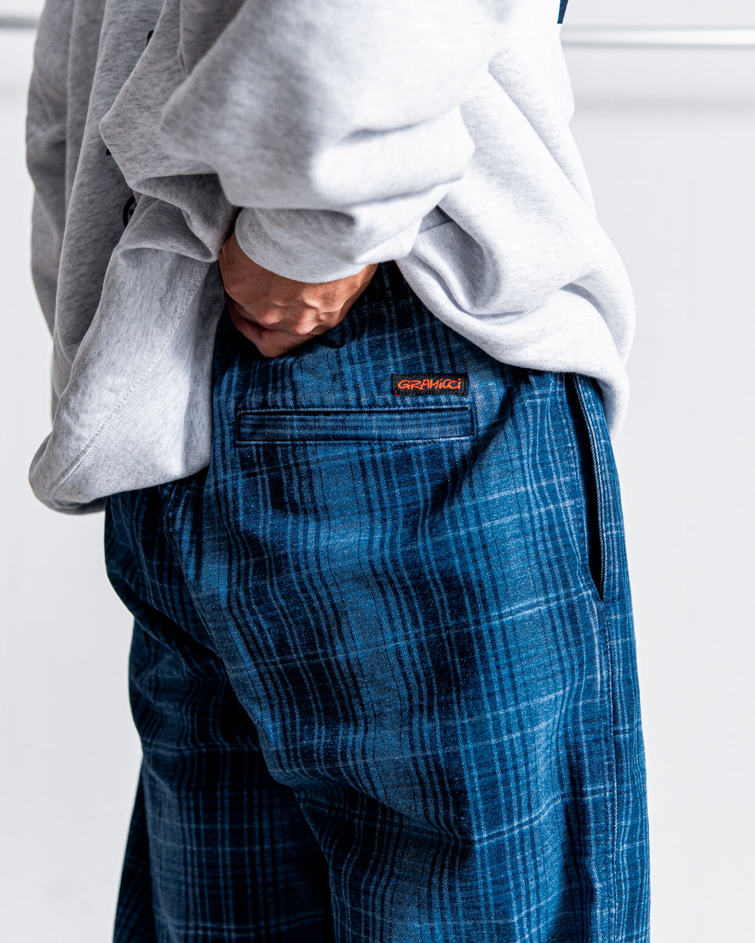 【Japan limited】Gramicci O.G DENIM PLAID PANT