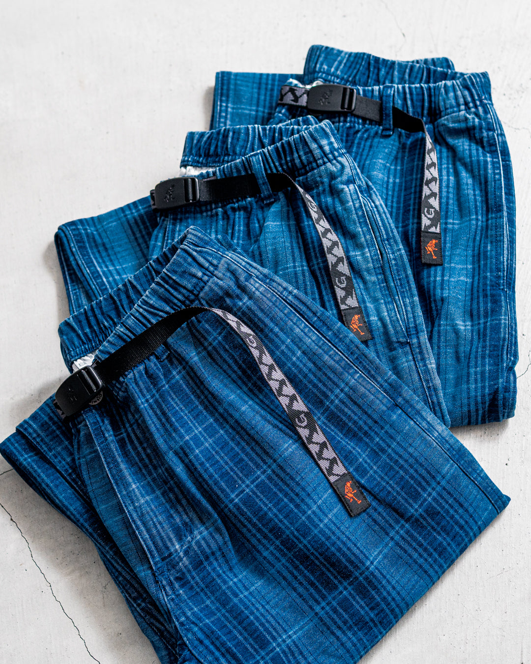 【Japan limited】Gramicci O.G DENIM PLAID PANT