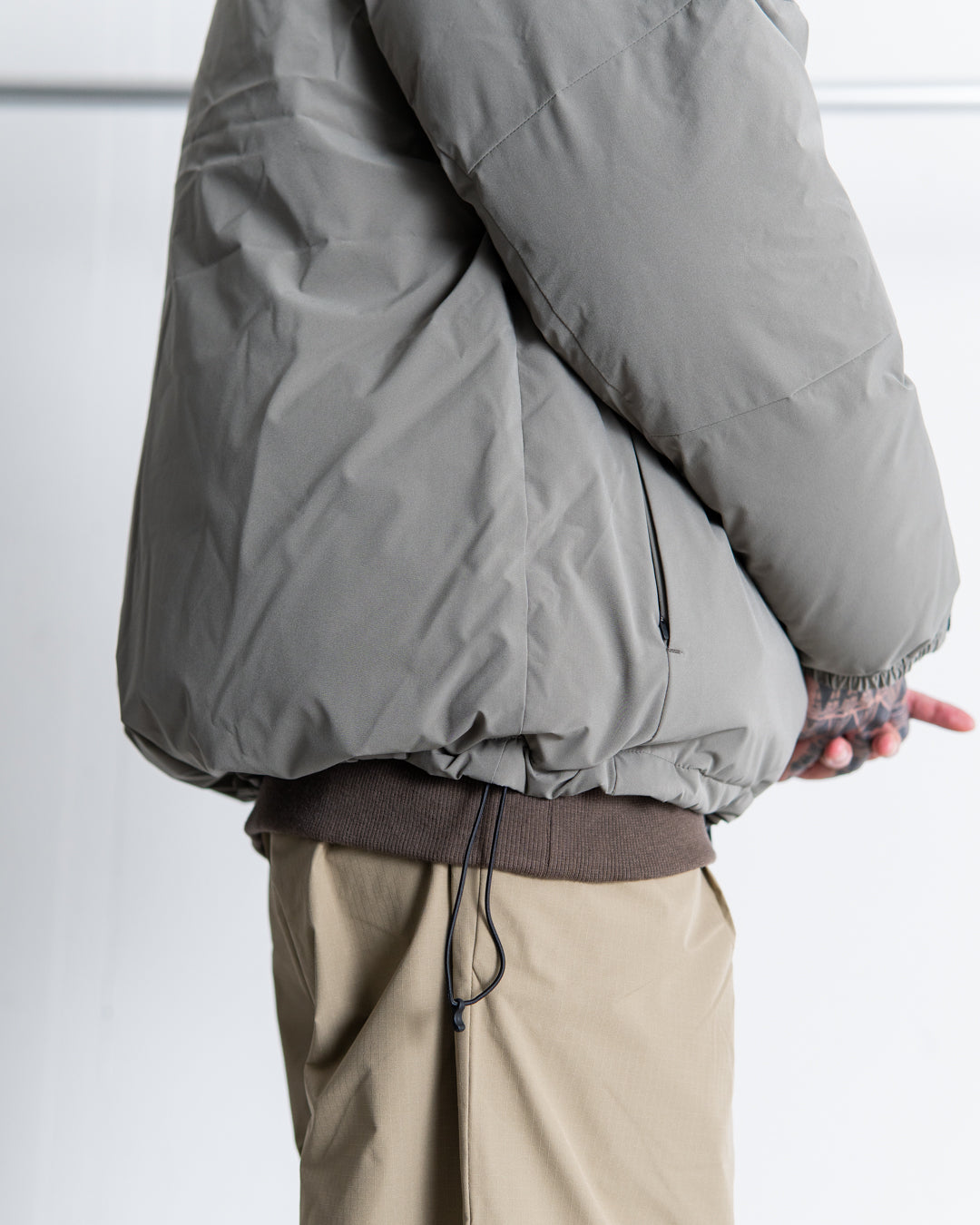 JUGEM ALLIED DOWN FRONT SWING JKT