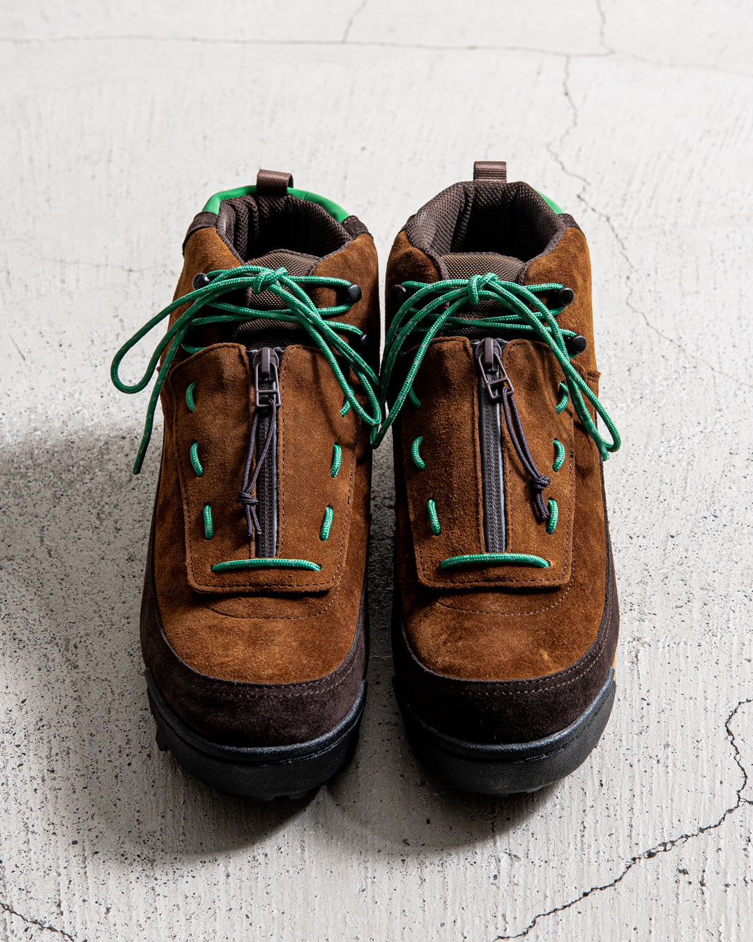 【collaboration】is-ness × SUICOKE FLOW-MID SHOES