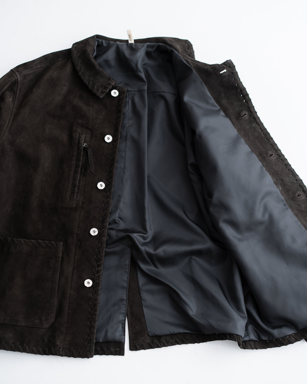 CCU BRAIDED FRENCH COVERALL - COW NUBUCK