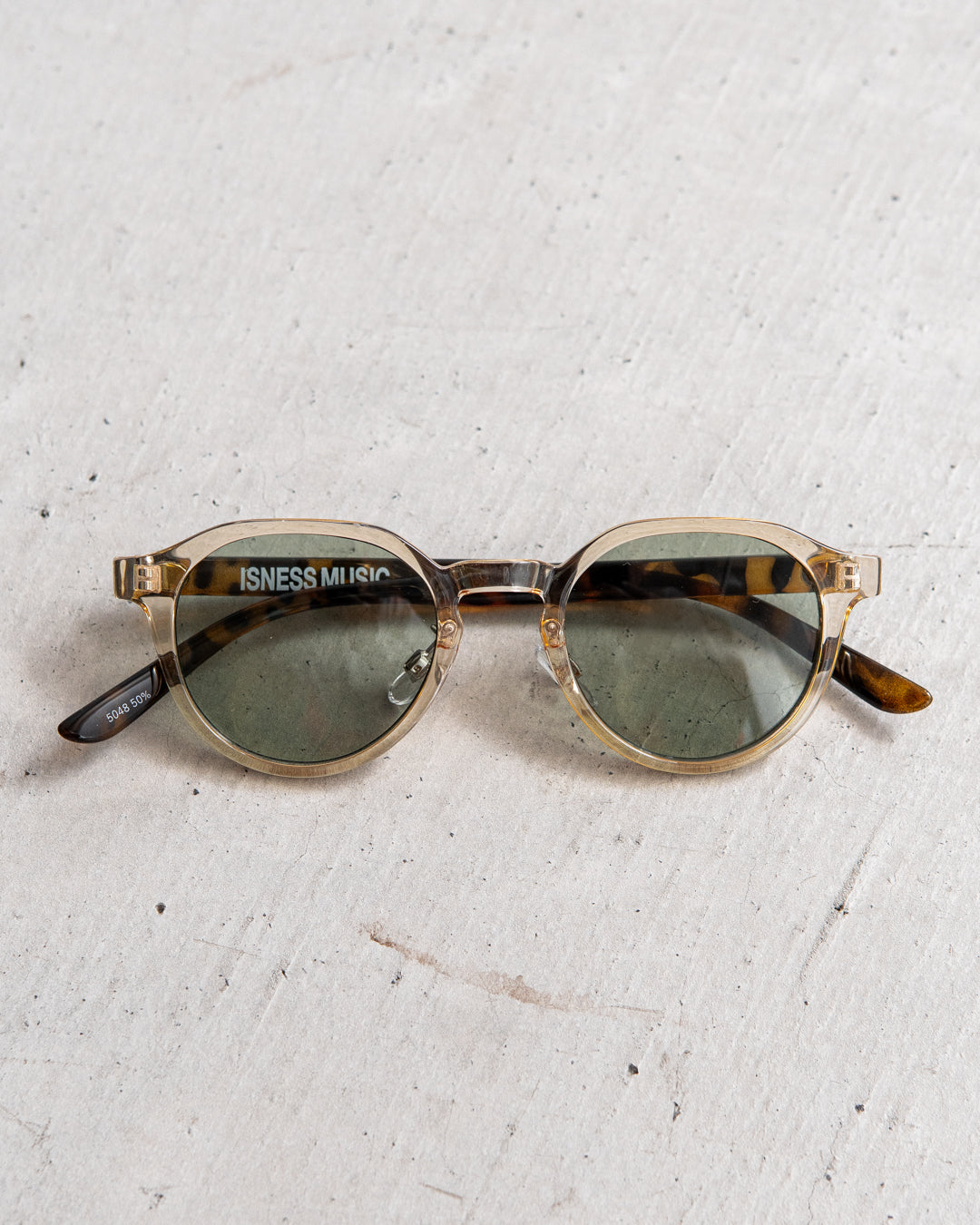ISNESS MUSIC LARRY SUNGLASSES(BOSTON TYPE)
