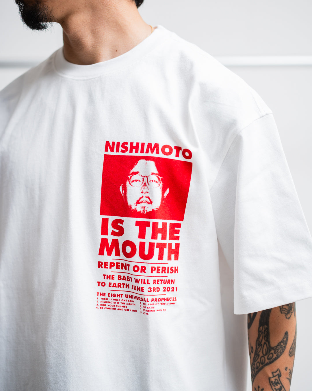 NISHIMOTO IS THE MOUTH S/S TEE NIM-SP01C