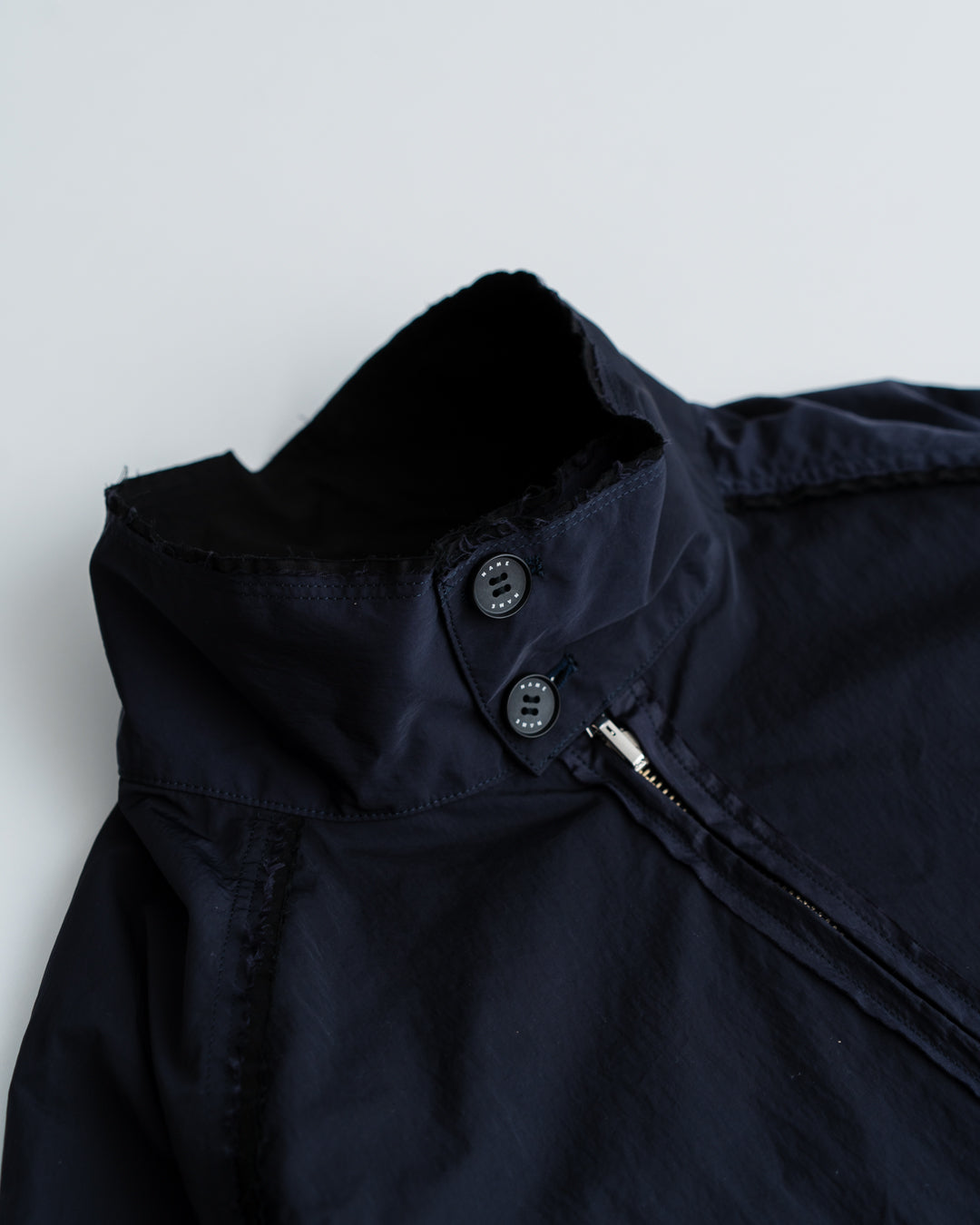 Name. REVERSIBLE HARRINGTON JACKET : IRREGULAR INSIDE OUT