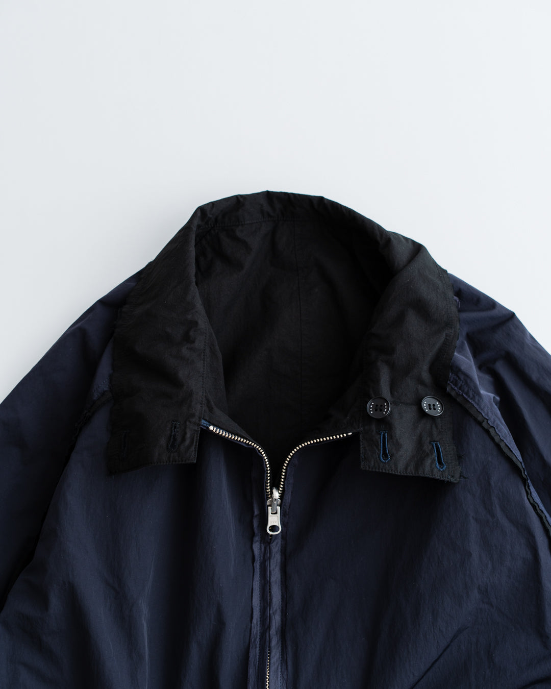 Name. REVERSIBLE HARRINGTON JACKET : IRREGULAR INSIDE OUT