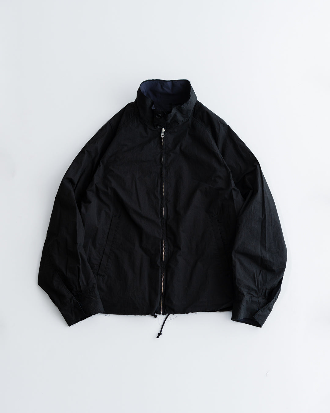 Name. REVERSIBLE HARRINGTON JACKET : IRREGULAR INSIDE OUT