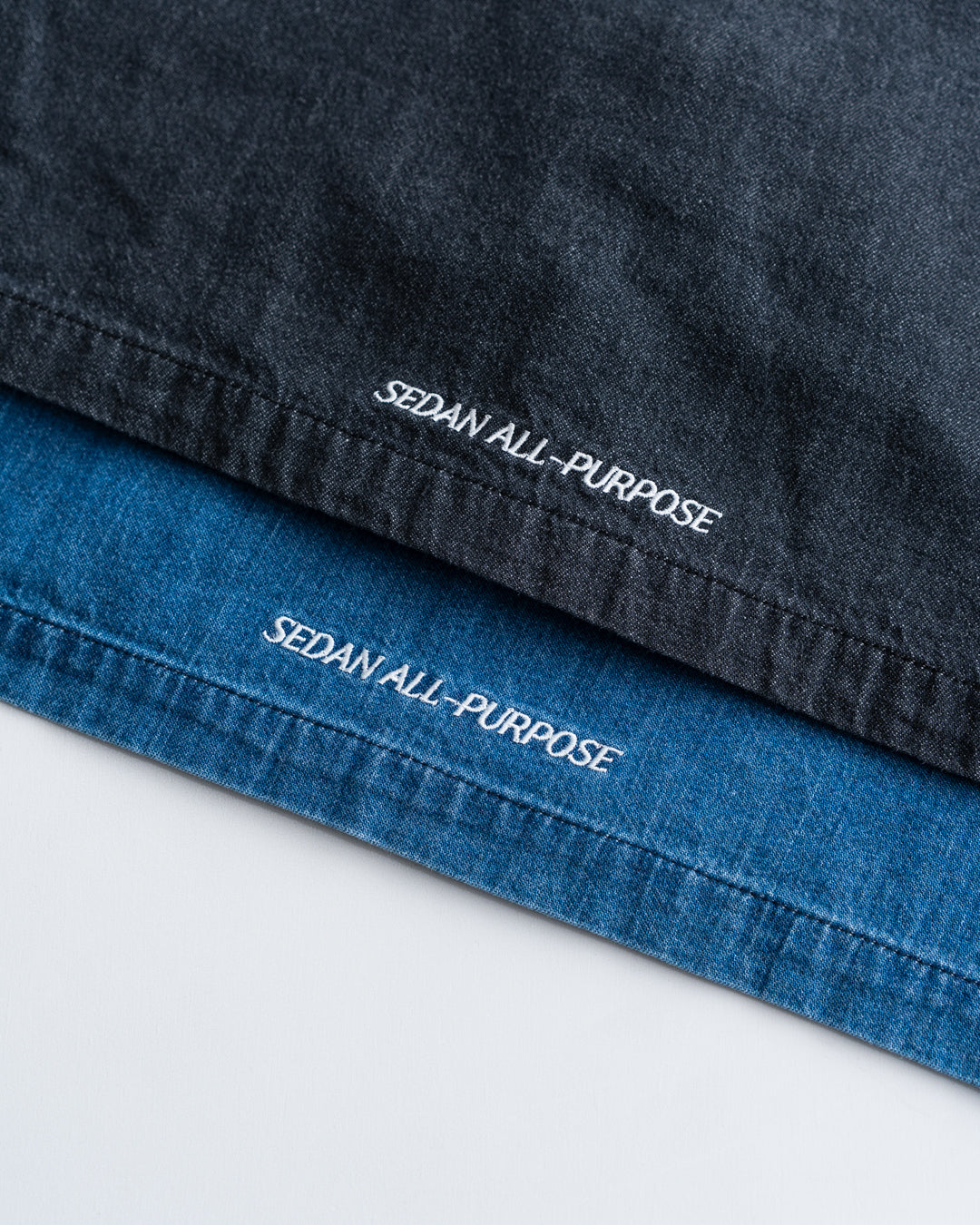 SEDAN ALL-PURPOSE Light Denim Kungfu Shirt