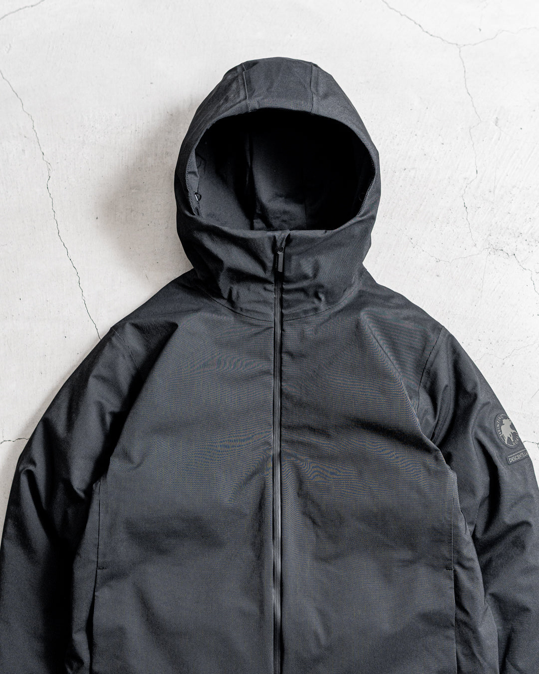 【limited】HUNTING WORLD CRAFTED BY DESCENTE.LAB ALTERNATELY WAVE DOWN HOODED JACKET