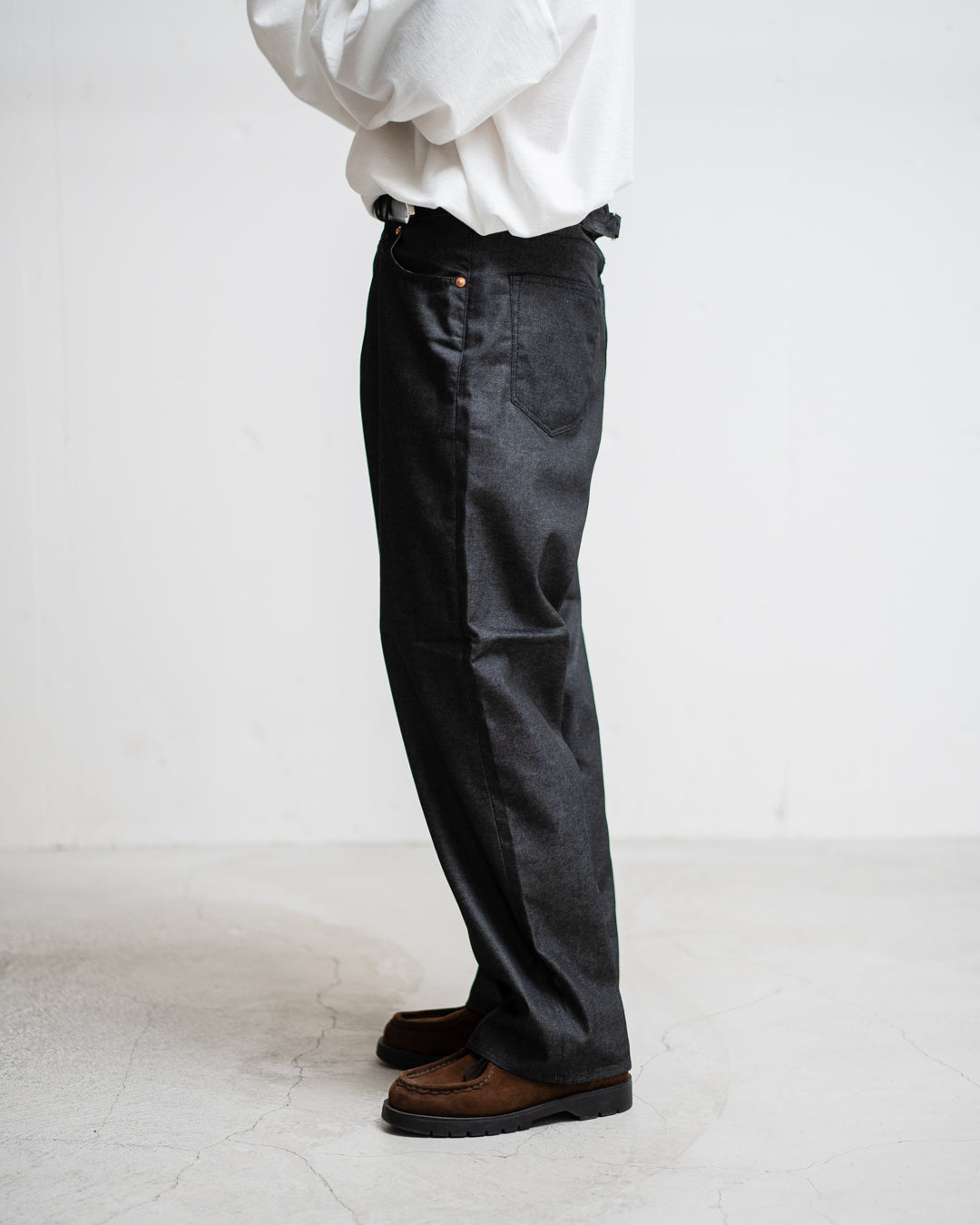 FOUNDOUR COLOR DENIM PANTS