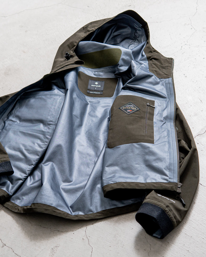 snow peak Fly Fishing Apparel SR-1 GORE-TEX StormShield Wading Jacket