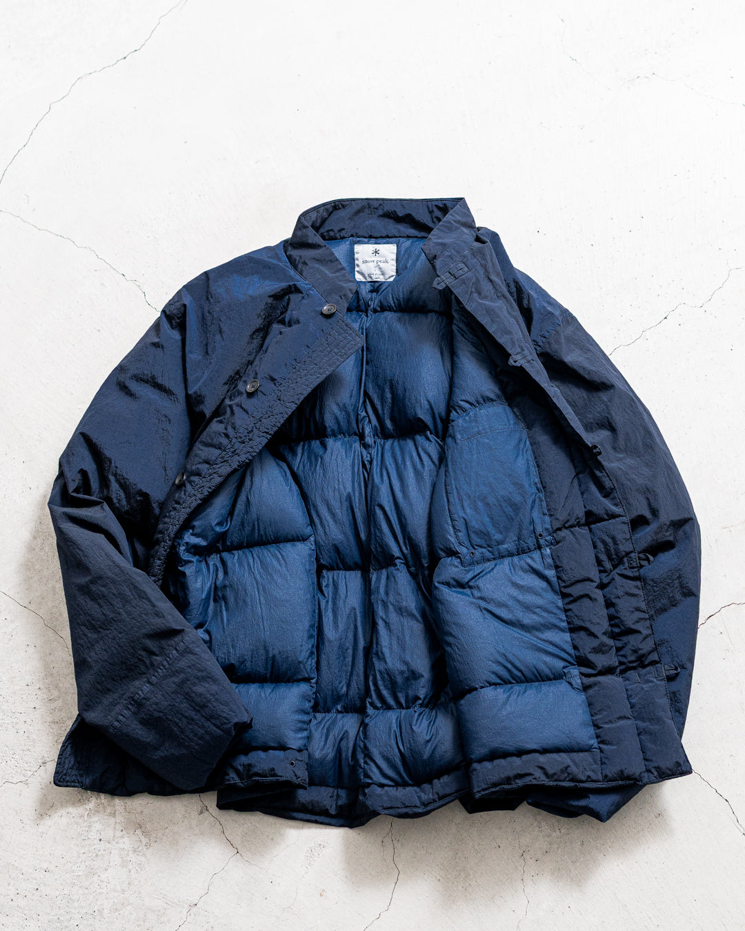 snow peak Garment Dyed Down Jacket