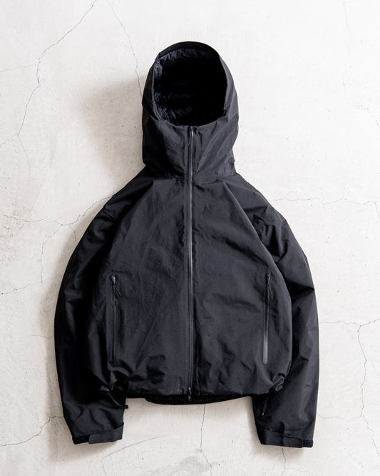 ES.1 3lyr down hoodie