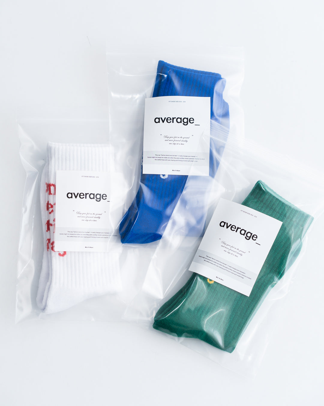 average_ Don't Get Carried Away Socks