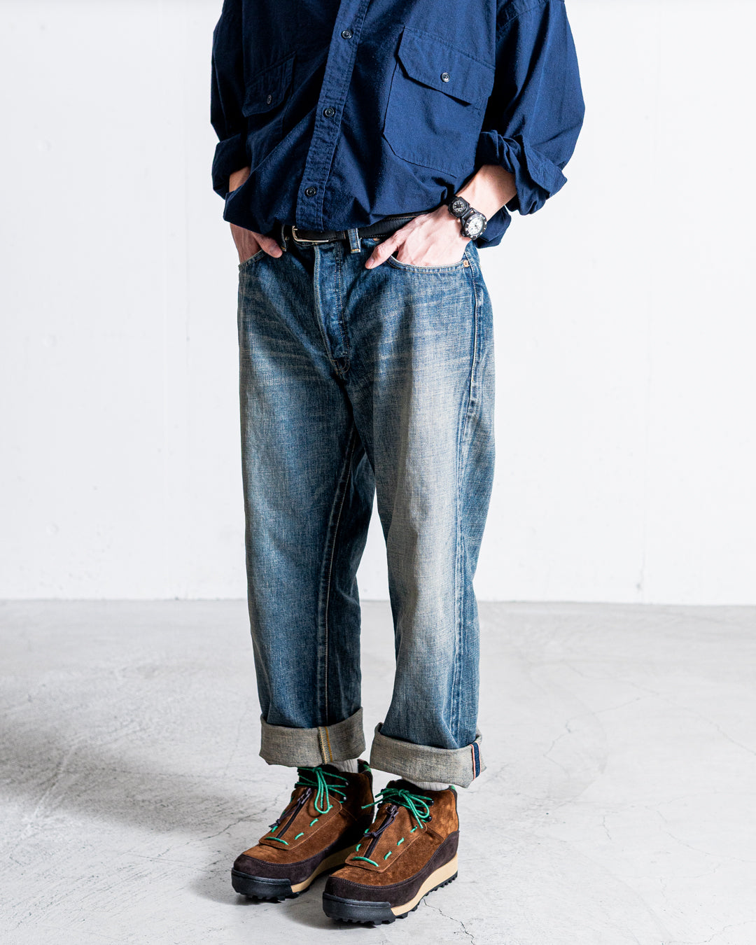 INTERIM CLASSIC VINTAGE "1947XX" SHUTTLE DENIM TROUSERS