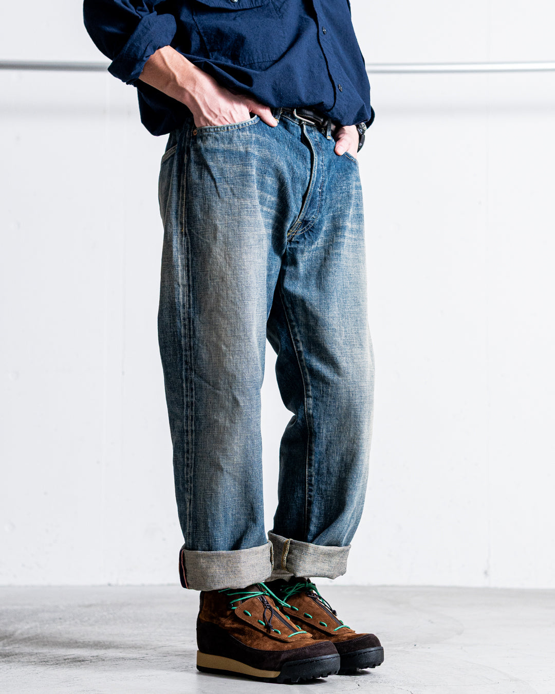 INTERIM CLASSIC VINTAGE "1947XX" SHUTTLE DENIM TROUSERS