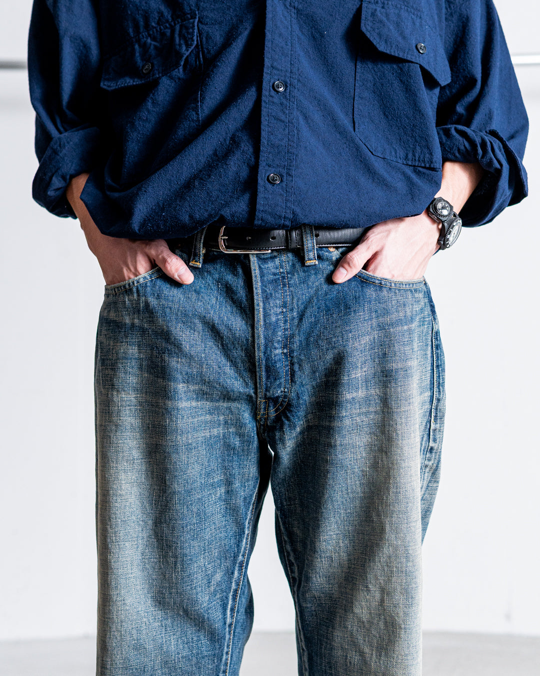 INTERIM CLASSIC VINTAGE "1947XX" SHUTTLE DENIM TROUSERS