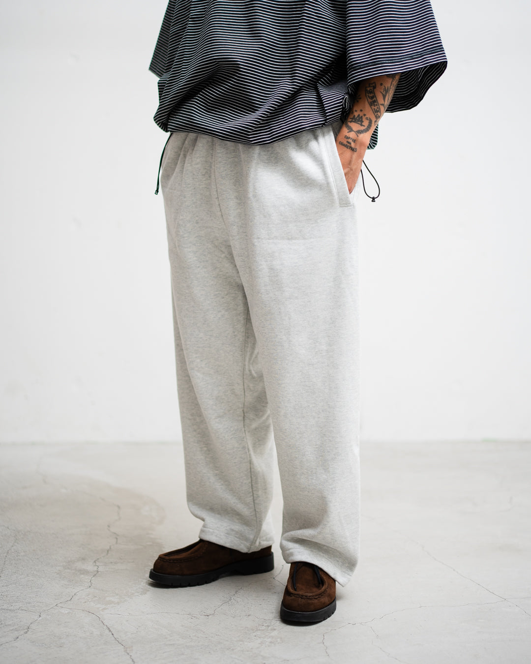 NISHIMOTO IS THE MOUTH WIDE SWEAT PANTS NIM-WD08