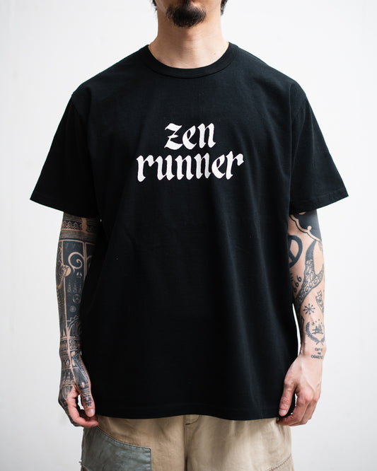 TACOMA FUJI RECORDS ZEN RUNNER Tee designed by Jerry UKAI