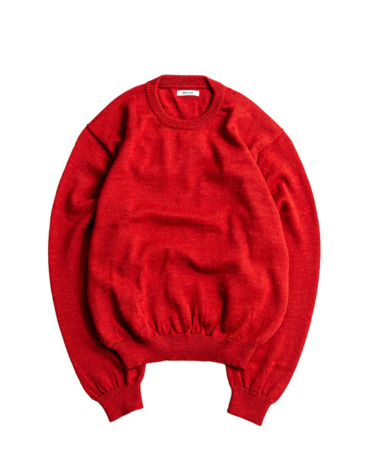 INTERIM WOOL ALPACA 7GG CREW SWEATER