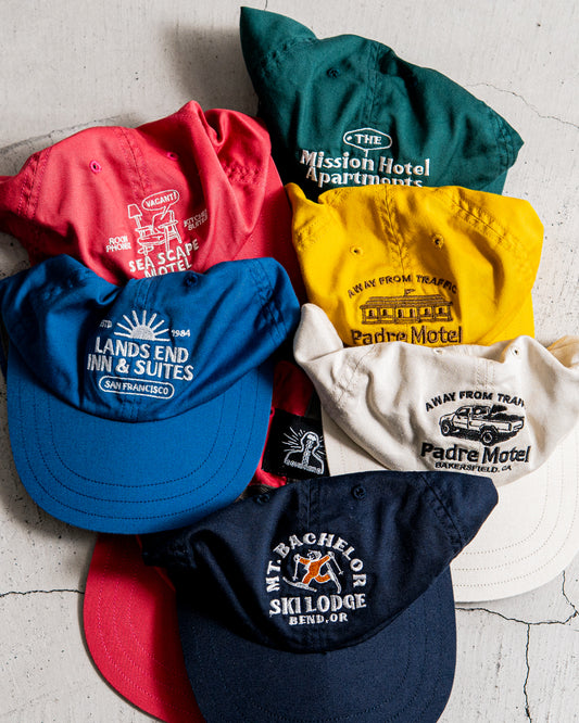 【RESTOCK】Golden Sombrero (TACOMA FUJI RECORDS x DECHO) 6 PANEL CAP designed by Yunosuke