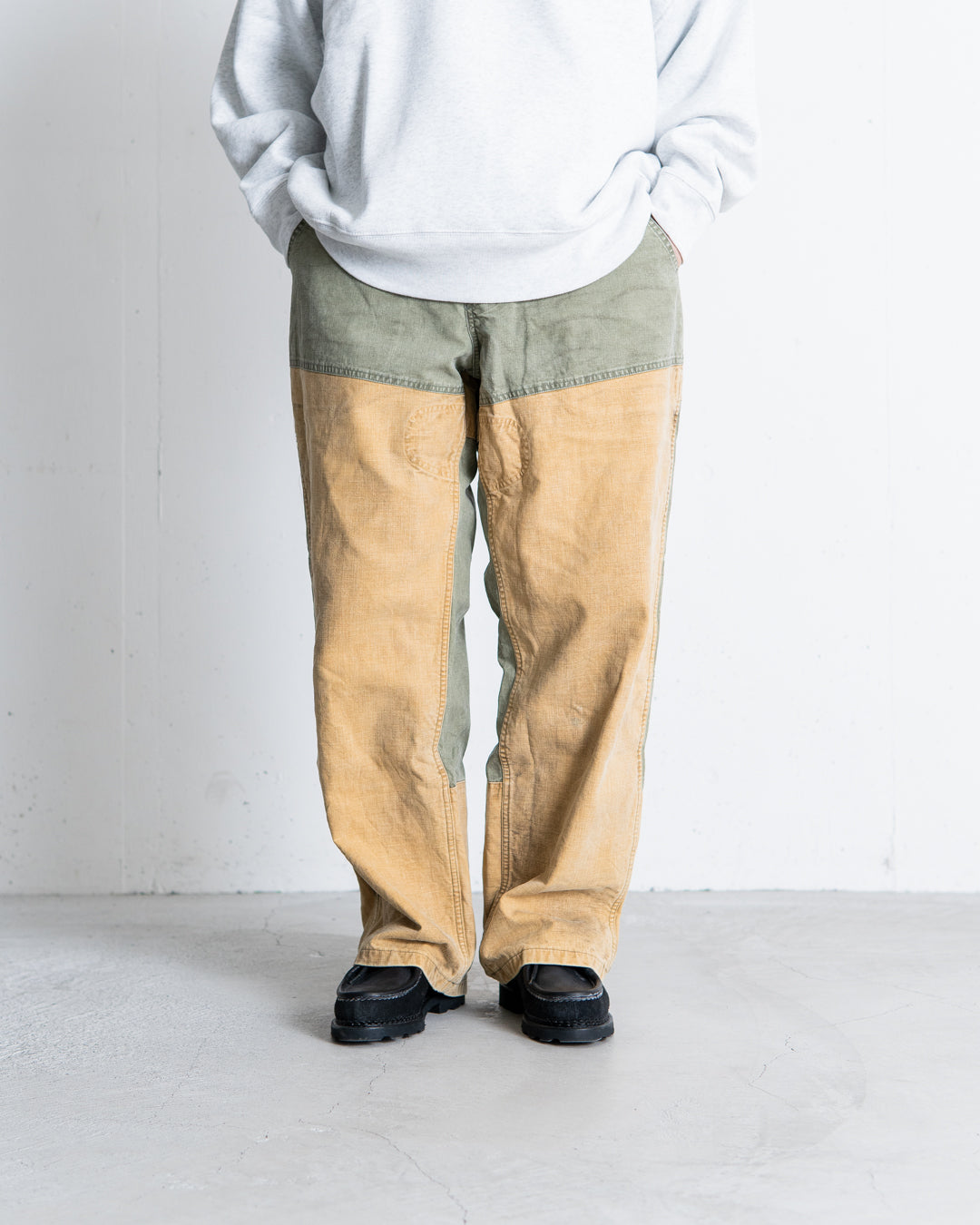 BOWWOW TIN CLOTH LOGGER PANTS