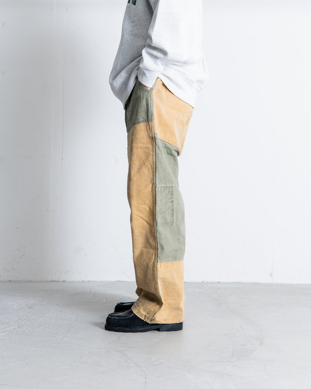 BOWWOW TIN CLOTH LOGGER PANTS