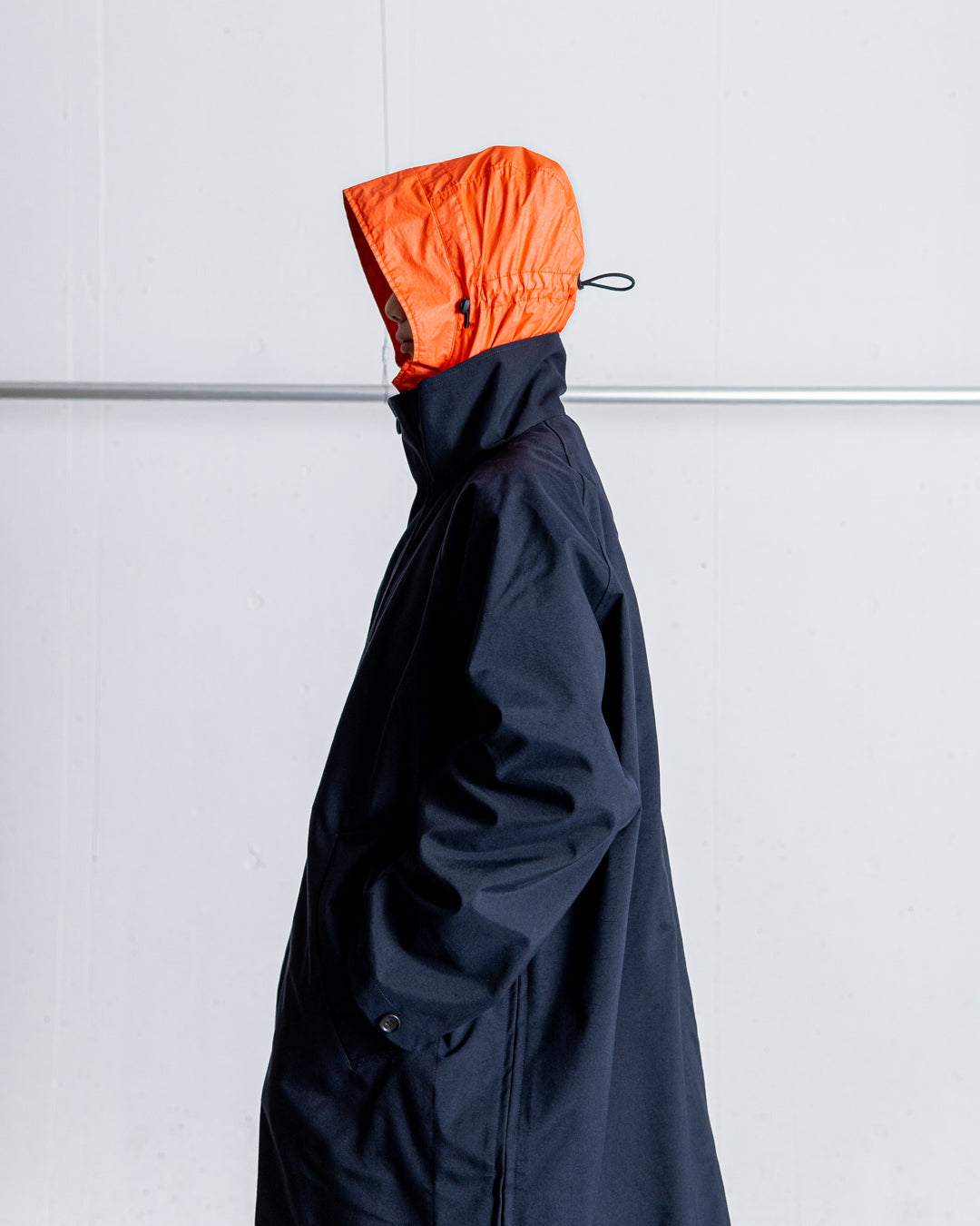 UNTRACE 3L Stand Collar Coat_185