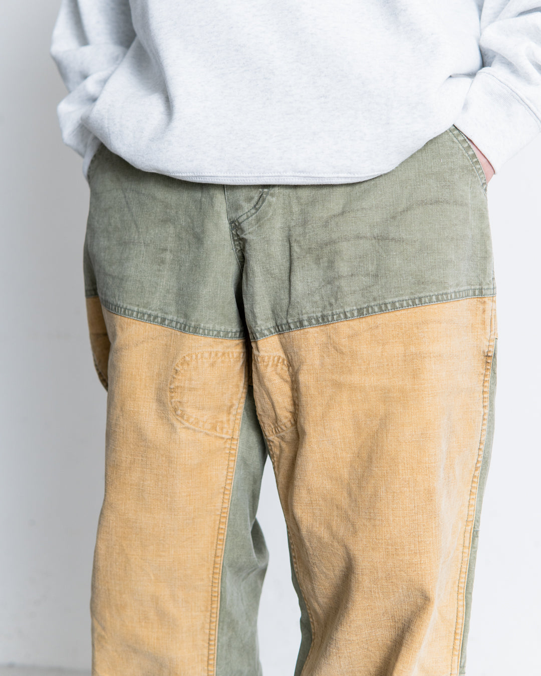 BOWWOW TIN CLOTH LOGGER PANTS