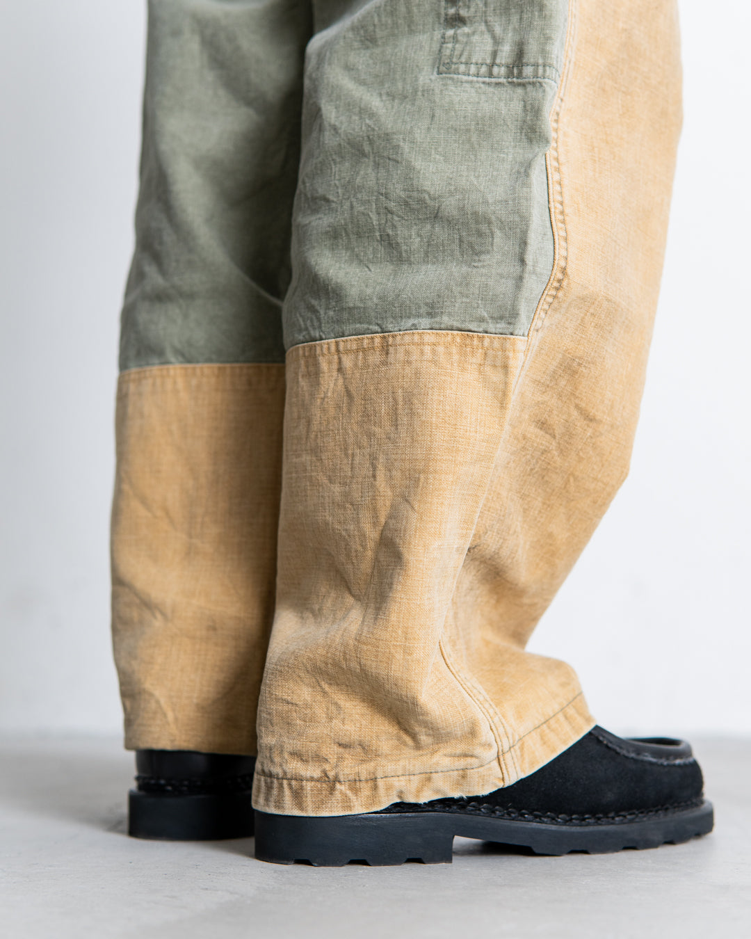 BOWWOW TIN CLOTH LOGGER PANTS