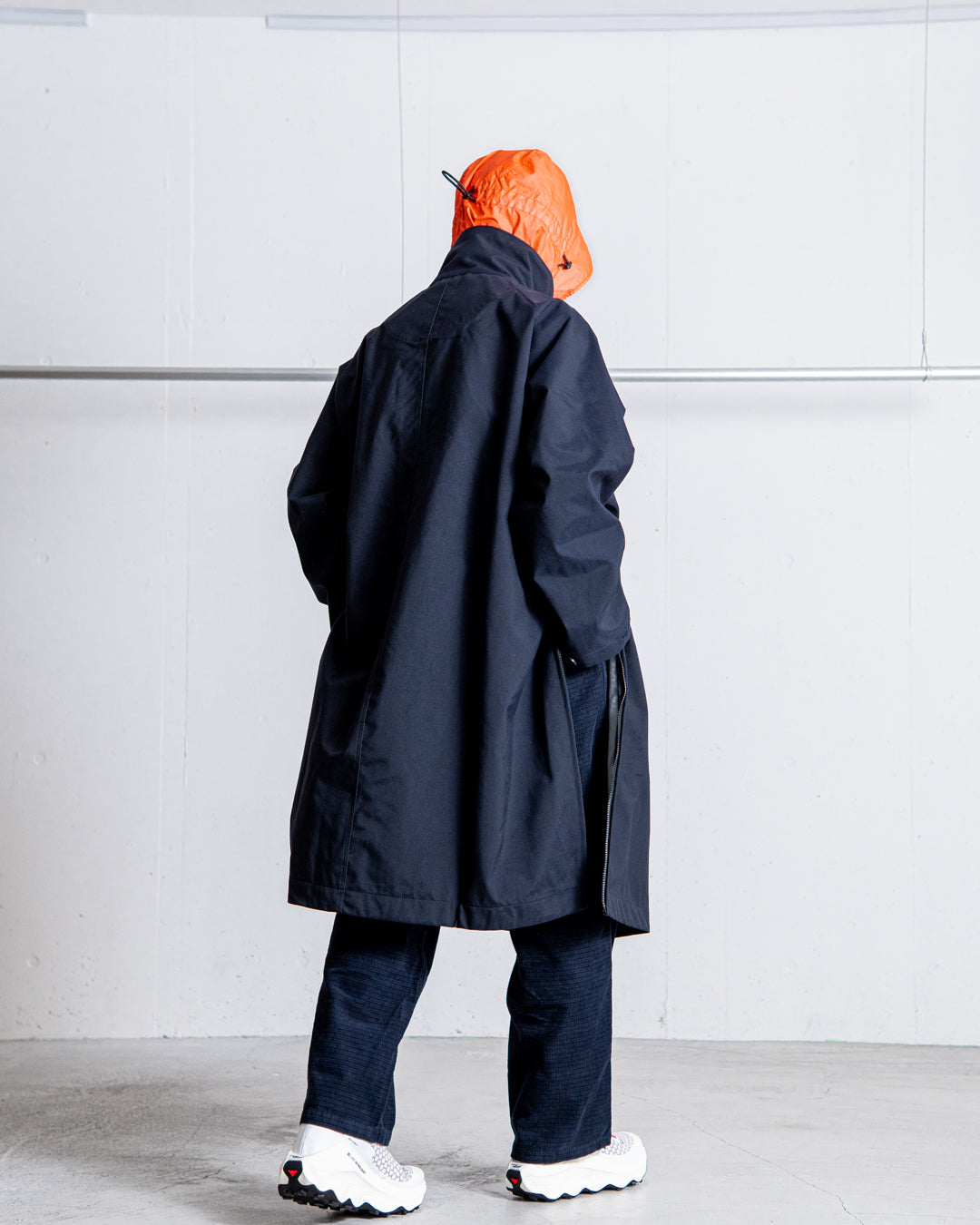UNTRACE 3L Stand Collar Coat_185