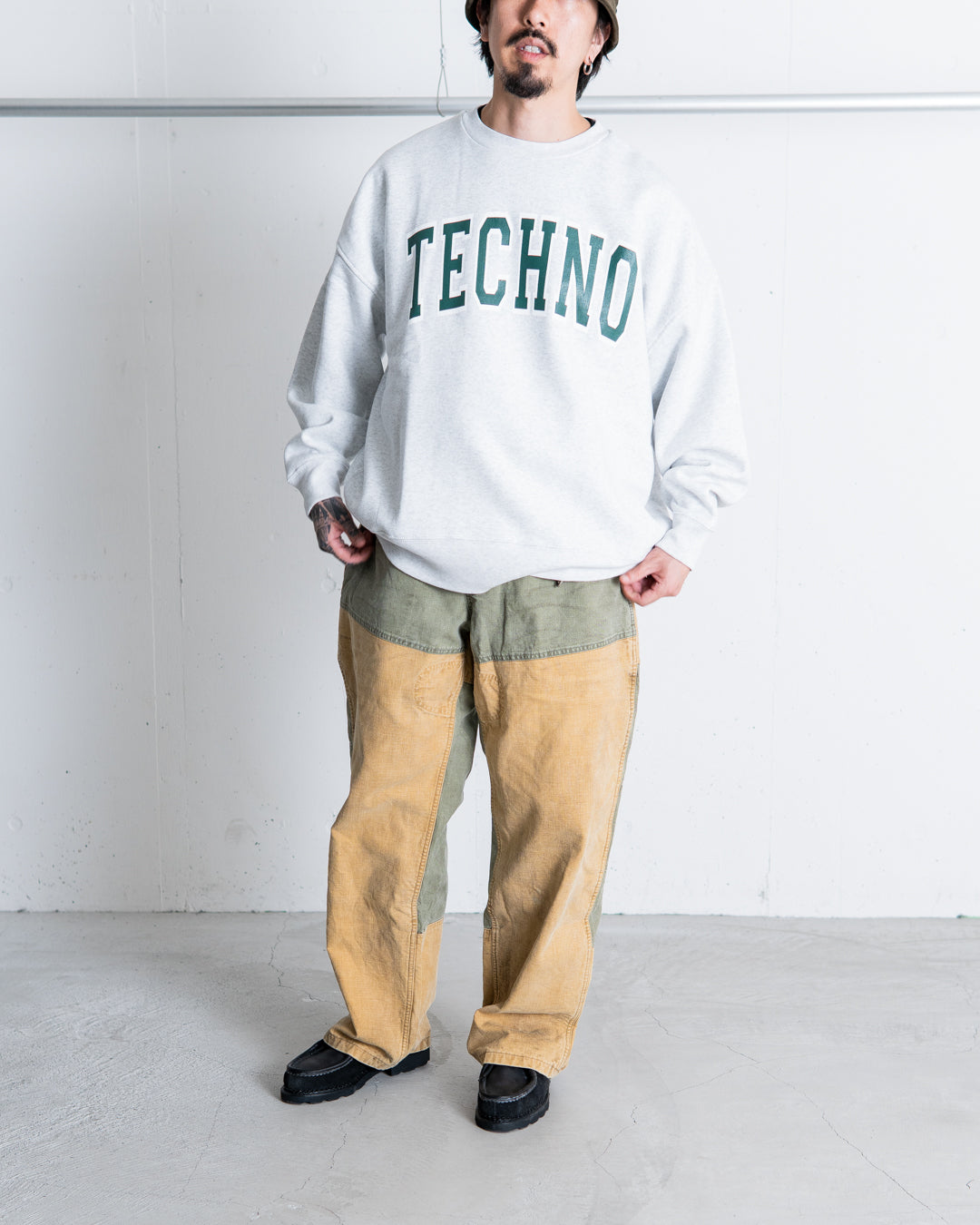 BOWWOW TIN CLOTH LOGGER PANTS
