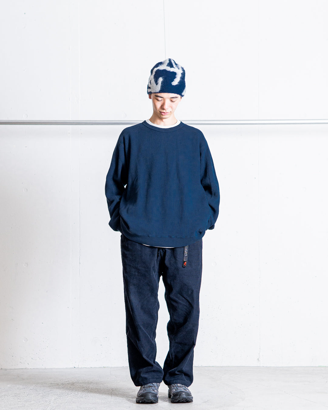 Gramicci MOHAIR BURLY RUNNINGMAN BEANIE